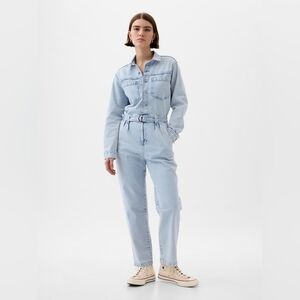 Size 16 TALL!!!! GAP Light Blue Denim Washes Women's Jumpsuit